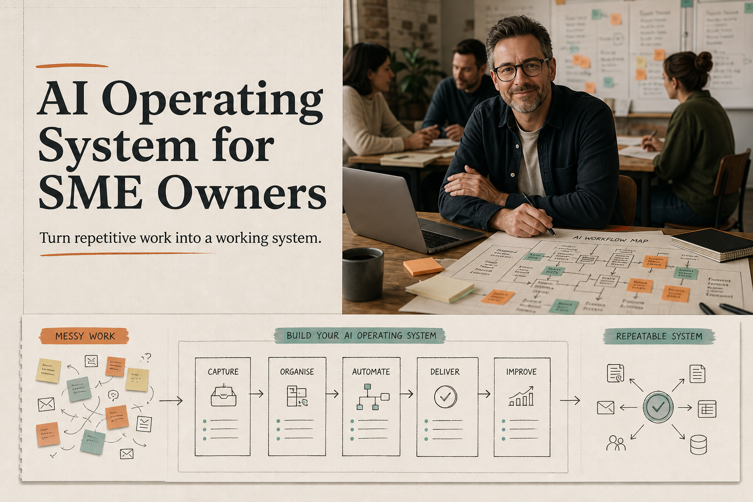 AI operating system training workspace